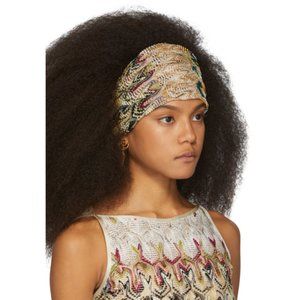 Missoni Multicolor Knit Headband